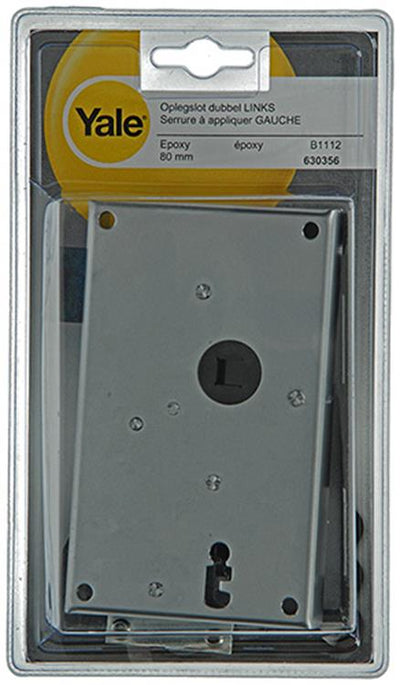 Yale 1019126 – Felgenschloss Epoxidharz Doppell B1112-00 80 mm | 1 Stk