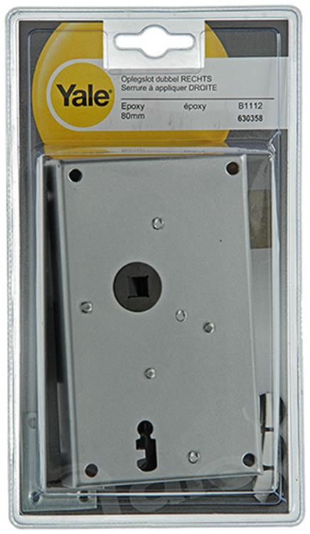Yale 1019127 – Felgenschloss Epoxidharz Doppel-R B1112-00 80 mm | 1 Stk