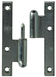 Yale 1019135 - 3 Stahlscharniere verzinkt links 110x60mm | 2 Stk - afbeelding 5