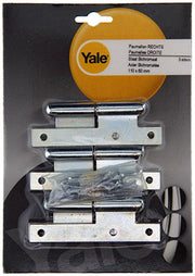 Yale 1019136 - 3 Stahlscharniere verzinkt rechts 110x60mm | 2 Stk - afbeelding 3