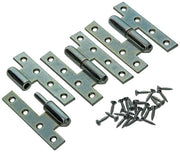 Yale 1019142 – 3 schwere Scharnierscharniere, rechte Ecke links 110 x 70 mm | 2 Stk - afbeelding 2