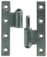Yale 1019143 – 3 schwere Scharniere, verzinkte rechte Ecke rechts, 110 x 70 mm | 2 Stk - afbeelding 5