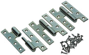 Yale 1019143 – 3 schwere Scharniere, verzinkte rechte Ecke rechts, 110 x 70 mm | 2 Stk - afbeelding 2