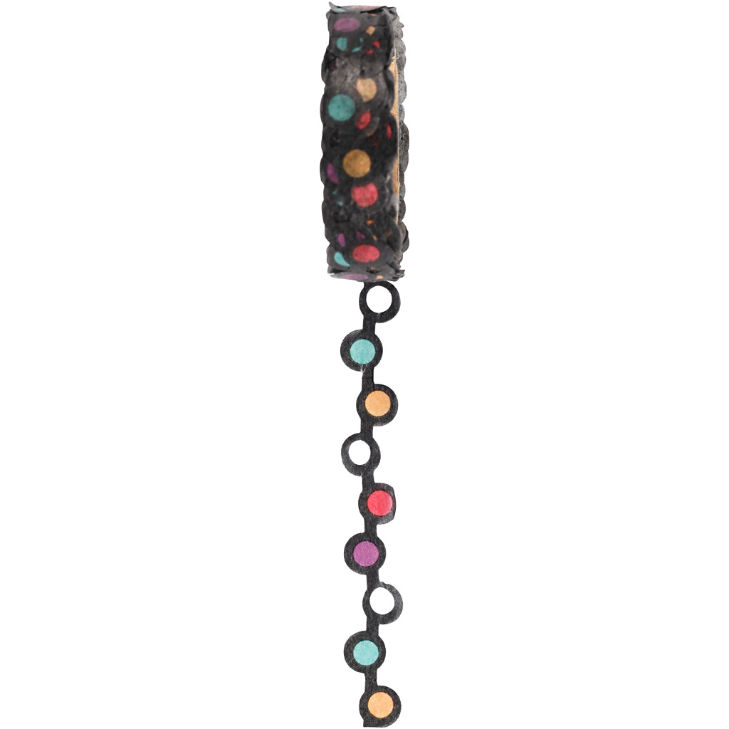 Creativ Company Spitzen-Washi-Tape, Breite: 10 mm, 5 m, 1 Rolle
