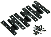 Yale 1019156 - 3 schwere Scharniere schwarz verputzt, links 110x70mm | 2 Stk - afbeelding 4
