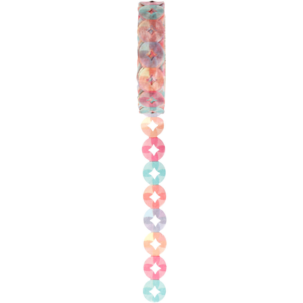 Creativ Company Spitzen-Washi-Tape, Breite: 10 mm, 5 m, 1 Rolle