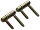Mack 1019175 - 2 Türscharniere bichromatiert 16x56mm | 5 Stück