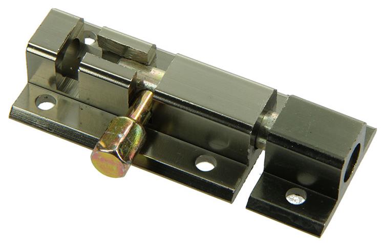 Yale 1019183 - Profilriegel mit Verriegelungsbügel brüniert 50mm | 5 Stück