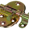 Yale 1019197 – Federriegel mit Verriegelungsbügel, Bichromat 40 mm | 5 Stück