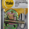 Yale 1019197 – Federriegel mit Verriegelungsbügel, Bichromat 40 mm | 5 Stück