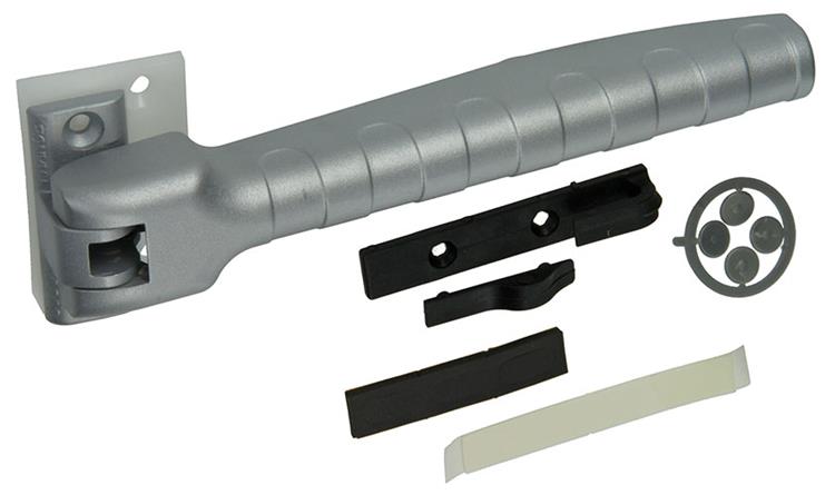 Yale 1019206 – Spir-Türschließer, Epoxid-Silberfarbe F1E | 1 Stk
