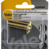 Yale 1019209 - Türspion 180° Messing poliert ø12mm | 2 Stk