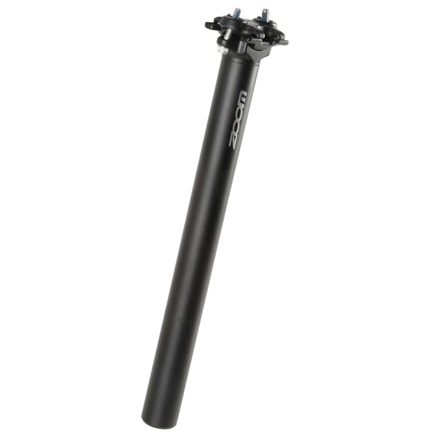 Zoom -Sitzpfosten festgelegt 31,6 x 350 mm Aluminium Schwarz