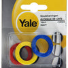 Yale 1019210 – 4 Schlüsselanhänger plast.vr vkt Schlüssel | 10 Stück
