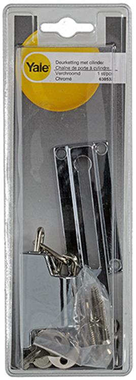Yale 1019213 – Türkette + Zylinder, Nickel. ypeltn67731cp | 2 Stk