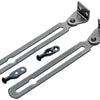 Yale 1019221 – 1 Paar Drehfensterschieber verzinkt 180 mm H0480 | 3 Stück