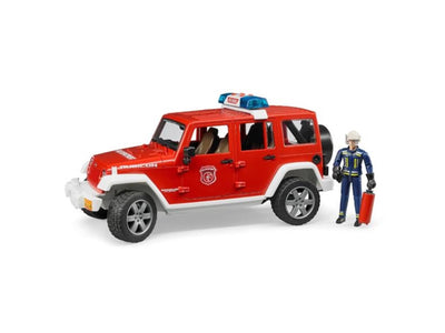 Bruder Jeep Wrangler Unlimited Rubicon Fire Truck