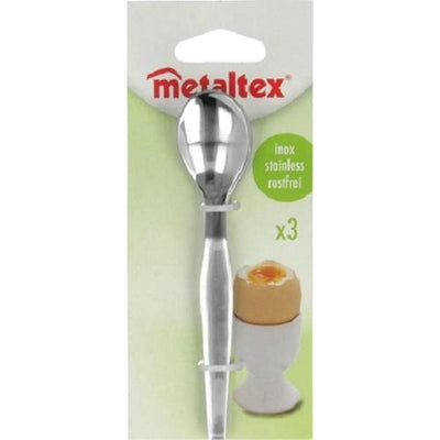 Metaltex Eierlöffel Metall 3er Set
