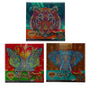 Leinwand Diamantmalerei Tiger, 30 x 30 cm