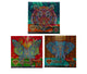 Leinwand Diamantmalerei Tiger, 30 x 30 cm
