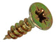 Mack 1017251 - Spanplattenschraube mit Kopf gelb 20 Stück 5,0 x 20 mm | 10 Stück