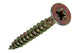 Mack 1017254 - Spanplattenschraube mit Kopf gelb plattiert 13 Stück 5,0 x 35 mm | 10 Stück