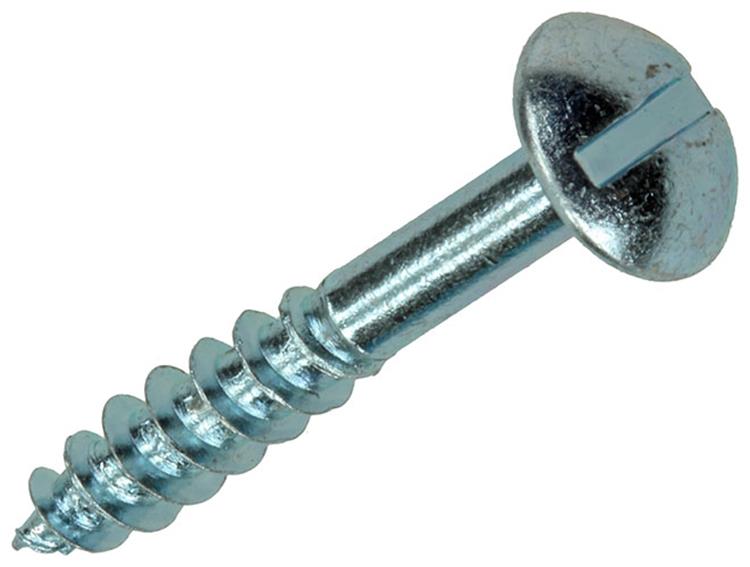 Mack 1017379 - Holzschraube Linsenkopf Stahl verzinkt 10 Stück 5,0 x 30 mm | 10 Stück