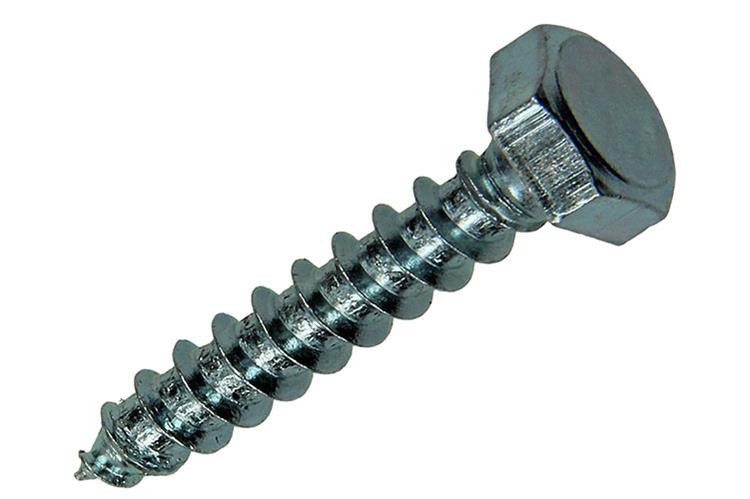 Mack 1017408 - Holzgewindebolzen Stahl verzinkt 10 Stück 7 x 40 mm | 5 Stück