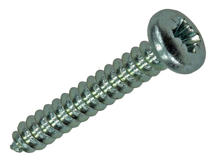 Mack 1017445 - selbstschneidende Schraube Zyl. Kopf verzinkt 18 Stück 3,9 x 25 mm | 10 Stück