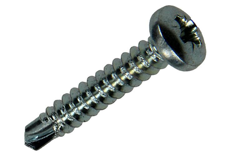 Mack 1017471 – selbstbohrende Schraube Zyl. Kopfkond. 24 Stück 4,2 x 25 mm | 10 Stück