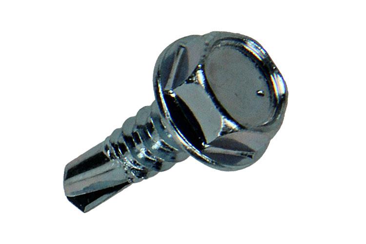 Mack 1017475 – selbstbohrende Sechskantschraube. Kopf verzinkt. 24 Stück 4,8 x 16 mm | 10 Stück