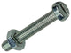 Mack 1017516 - Metallschrauben-Zyl. Kopf + Mutter plattiert 24 Stück M3 x 20 mm | 10 Stück