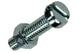 Mack 1017524 - Metallschraubzylinder Kopf + Mutter plattiert 15 Stück M5 x 20 mm | 10 Stück