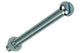Mack 1017536 - Metallschraubzyl. Kopf + Mutter plattiert 4 Stück M6 x 60 mm | 10 Stück