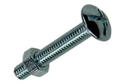 Mack 1017547 – Ofenschraube + Mutter aus verzinktem Stahl 12 Stück M5 x 30 mm | 5 Stück - afbeelding 1