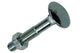 Mack 1017563 – Holzschraube + Mutter aus verzinktem Stahl, 11 Stück, M5 x 30 mm | 5 Stück