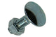 Mack 1017566 – Holzschraube + Mutter aus verzinktem Stahl, 10 Stück, M6 x 20 mm | 5 Stück