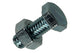 Mack 1017604 – Hahnschraube + Mutter aus verzinktem Stahl, 15 Stück, M6 x 16 mm | 10 Stück