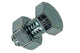 Mack 1017611 – Hahnschraube + Mutter aus verzinktem Stahl, 8 Stück, M8 x 16 mm | 10 Stück