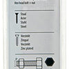 Mack 1017620 – Hahnschraube + Mutter aus verzinktem Stahl, 3 Stück, M10 x 30 mm | 5 Stück