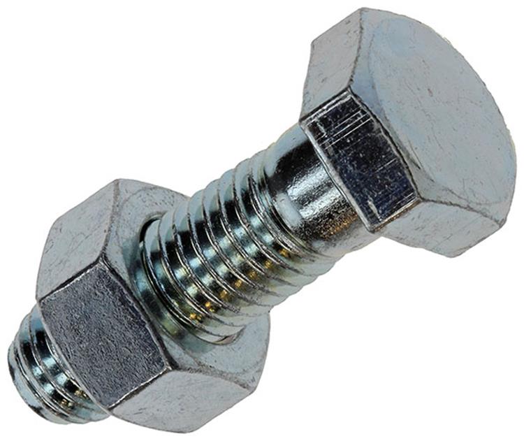 Mack 1017631 – Mechanikschraube + Mutter aus verzinktem Stahl 1 Stück M12 x 40 mm | 10 Stück