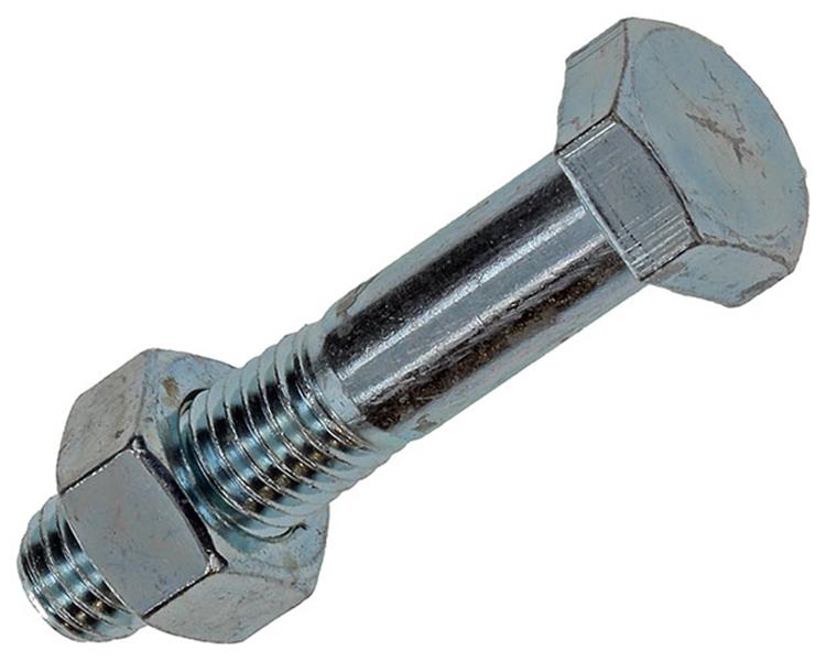 Mack 1017632 – Mechanikschraube + Mutter aus verzinktem Stahl 1 Stück M12 x 60 mm | 10 Stück