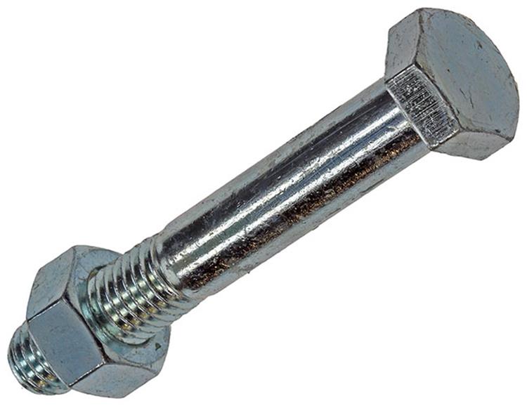 Mack 1017633 – Mechanikschraube + Mutter aus verzinktem Stahl 1 Stück M12 x 80 mm | 10 Stück