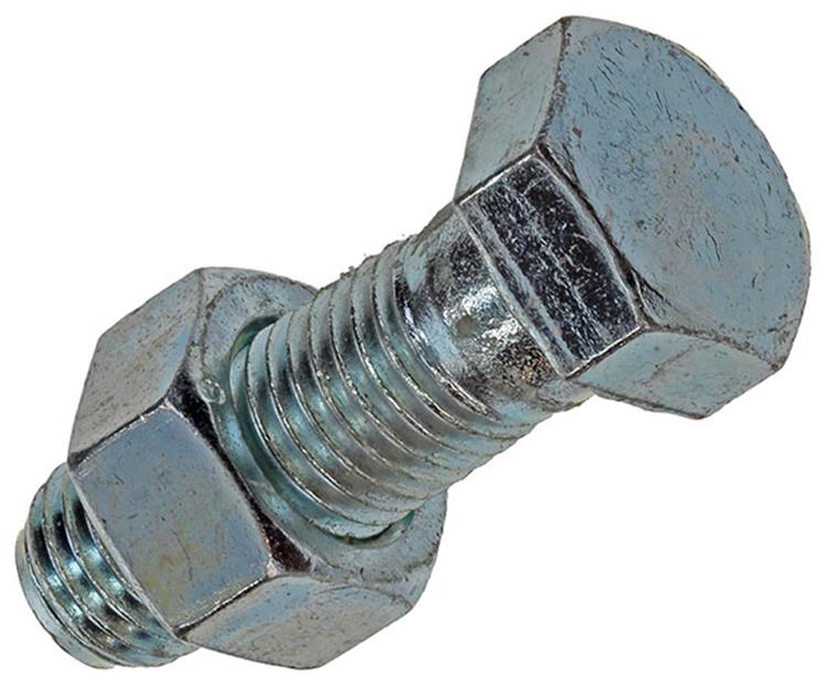 Mack 1017640 – Mechanikschraube + Mutter aus verzinktem Stahl 1 Stück M16 x 50 mm | 10 Stück