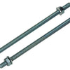 Mack 1017663 – Gewindeende + Unterlegscheibe + Mutter plattiert. 2 Stück m8 x 200 mm | 5 Stück
