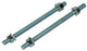 Mack 1017665 – Gewindeende + Unterlegscheibe + Mutter plattiert. 2 Stück m12 x 200 mm | 5 Stück