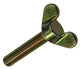 Mack 1017703 - Flügelschraube gelb verzinkt 2 Stück M8 x 40 mm | 10 Stück
