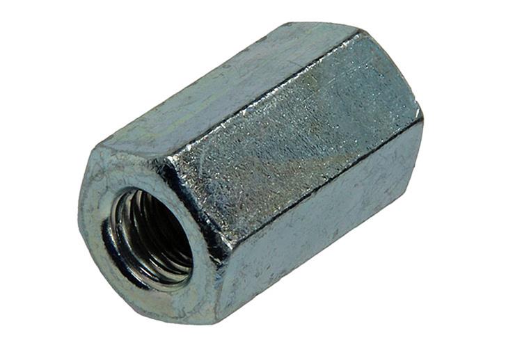 Mack 1017706 - Sechskant-Verbindungsmutter verzinkt 2 Stück M10 | 5 Stück
