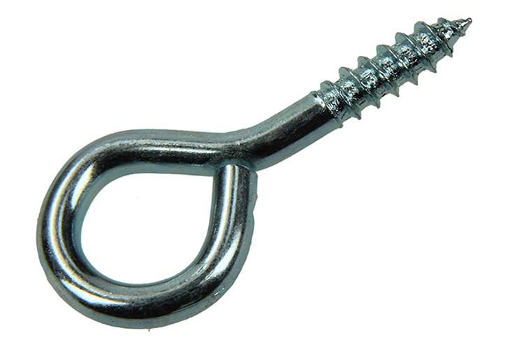 Mack 1017774 - Schrauböse verzinkter Stahl 7 Stück 4,5 x 25 mm | 10 Stück