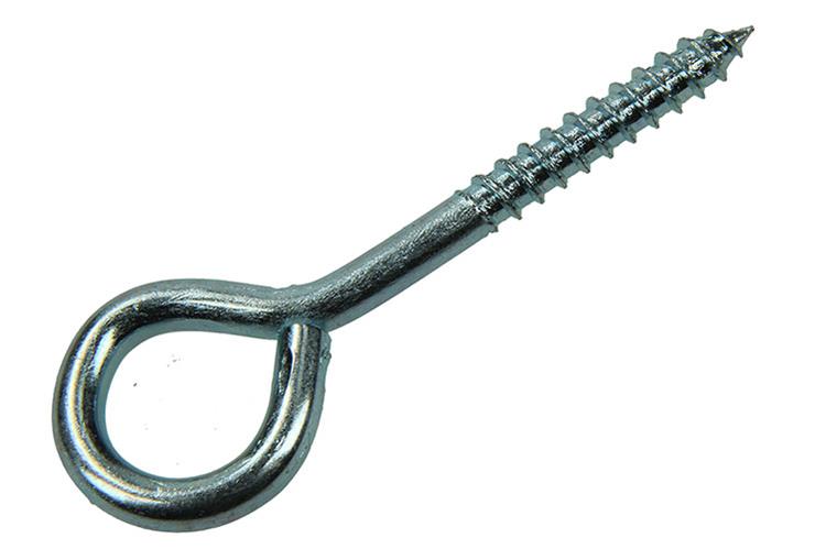 Mack 1017778 - Schrauböse verzinkter Stahl 3 Stück 5,0 x 50 mm | 10 Stück